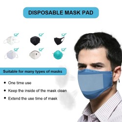 Filtro de máscara facial substituível - almofada de filtro