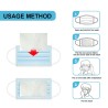Filtro de máscara facial substituível - almofada de filtro