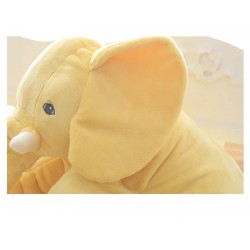Elefante gigante - travesseiro de bebê de pelúcia para dormir - brinquedo