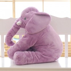 Elefante gigante - travesseiro de bebê de pelúcia para dormir - brinquedo