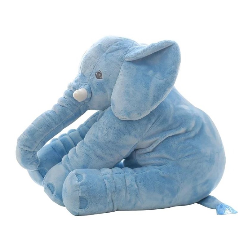 Elefante gigante - travesseiro de bebê de pelúcia para dormir - brinquedo