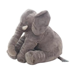 Elefante gigante - travesseiro de bebê de pelúcia para dormir - brinquedo