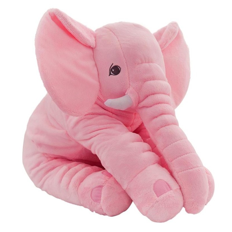 Elefante gigante - travesseiro de bebê de pelúcia para dormir - brinquedo