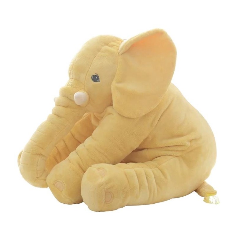 Elefante gigante - travesseiro de bebê de pelúcia para dormir - brinquedo
