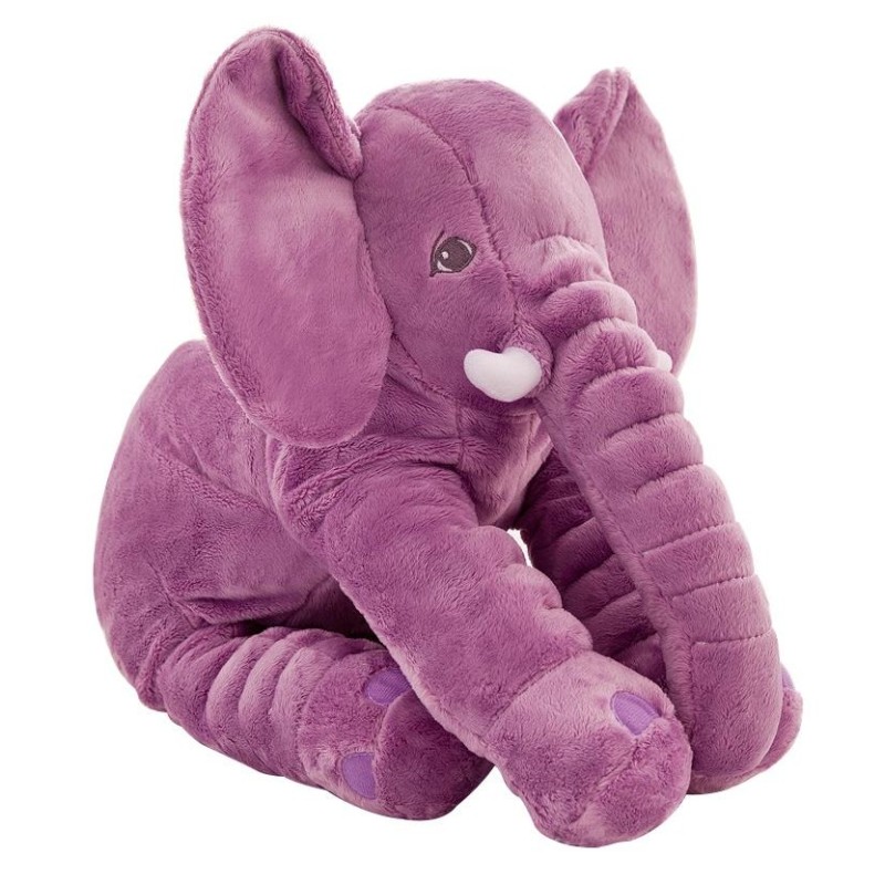 Elefante gigante - travesseiro de bebê de pelúcia para dormir - brinquedo