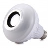 Smart RGB / LED bulb - dimmable - with Bluetooth speaker - remote - E27 - 12WBluetooth speakers