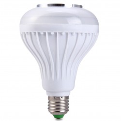 Smart RGB / LED bulb - dimmable - with Bluetooth speaker - remote - E27 - 12WBluetooth speakers