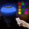Smart RGB / LED bulb - dimmable - with Bluetooth speaker - remote - E27 - 12WBluetooth speakers