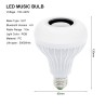 Smart RGB / LED bulb - dimmable - with Bluetooth speaker - remote - E27 - 12WBluetooth speakers