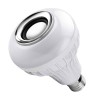 Smart RGB / LED bulb - dimmable - with Bluetooth speaker - remote - E27 - 12WBluetooth speakers