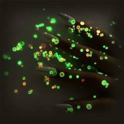 Cristais luminosos - decoração de unhas com strass - tamanhos mistos