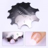 Manicure francesa - estêncil - ferramenta de modelo