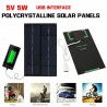 USB solar panel - fast charger - 5WSolar panels