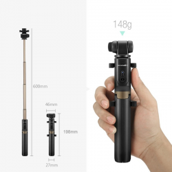 3 em 1 - mini tripé sem fio / bastão de selfie - Bluetooth - para smartphone