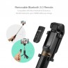 3 em 1 - mini tripé sem fio / bastão de selfie - Bluetooth - para smartphone
