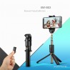 3 em 1 - mini tripé sem fio / bastão de selfie - Bluetooth - para smartphone
