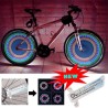 Luz de roda de raio de bicicleta - LED - 30 padrões