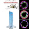 Luz de roda de raio de bicicleta - LED - 30 padrões