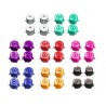 Metal buttons - bullet actions buttons - for Playstation 4 / 3 controller - 4 piecesControllers