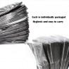 Protective face / mouth masks - disposable - 4-layer - black - 50 piecesMouth masks