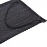 Máscaras de proteção facial / bucal - descartáveis - 4 camadas - preto - 50 peças