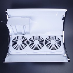 Coletor de pó de unhas - forte sucção - 3 ventiladores - 20W