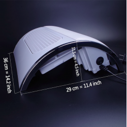 Coletor de pó de unhas - forte sucção - 3 ventiladores - 20W