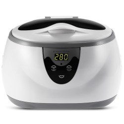 Esterilizador ultrassônico para ferramentas de manicure - limpador de joias / óculos - 600 ml