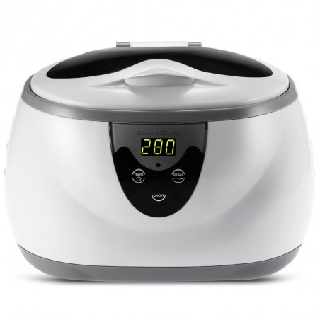 Esterilizador ultrassônico para ferramentas de manicure - limpador de joias / óculos - 600 ml