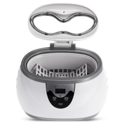 Esterilizador ultrassônico para ferramentas de manicure - limpador de joias / óculos - 600 ml