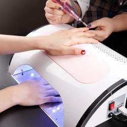 Tudo em 1 - secador de unhas / coletor de pó de unhas / broca de unhas - lâmpada LED UV - 54W - 25000RPM