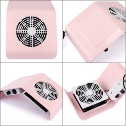 Coletor de pó de unhas - manicure/pedicure - com 2 sacos coletores de pó - 40W