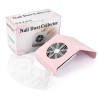 Coletor de pó de unhas - manicure/pedicure - com 2 sacos coletores de pó - 40W