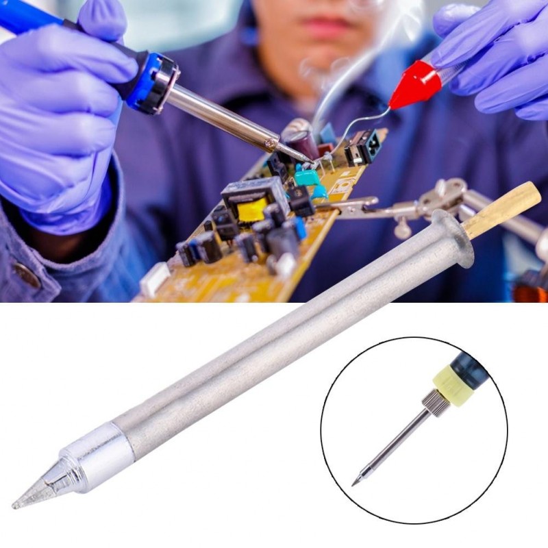 Mini ferro de solda - em forma de caneta - com porta USB