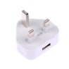 Carregador de parede universal - com 1 - 2 portas USB - plugue do Reino Unido