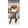 L15 - selfie stick - foldable mini tripod - with fill light - Bluetooth - remote shutterSelfie sticks