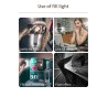 L15 - selfie stick - foldable mini tripod - with fill light - Bluetooth - remote shutterSelfie sticks