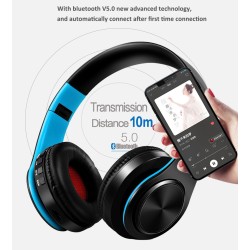 Wireless / Bluetooth headphones - headset - built-in microphoneEar- & Headphones