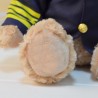 Piloto / capitão urso de pelúcia - comissário de bordo - brinquedo de pelúcia