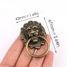 Alloy lion head - antique furniture handle - 67 * 43mm - 1 pieceFurniture