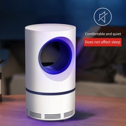 Lâmpada mata-mosquitos - ultravioleta - USB - LED