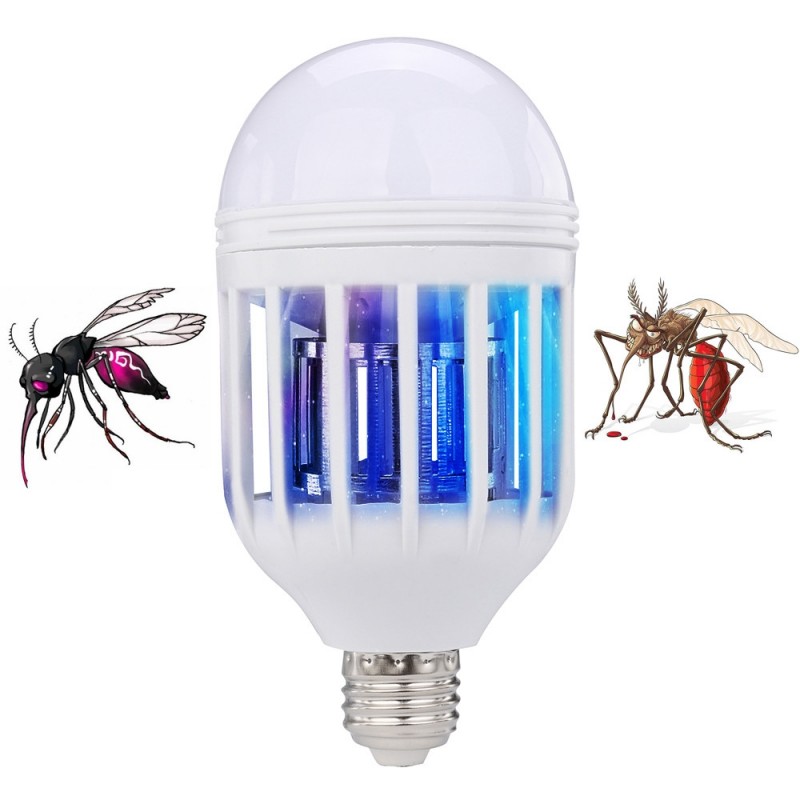 15W - E27 - lâmpada LED - lâmpada mata-mosquitos