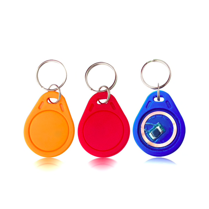 1356MHz IC M1 - S50 key-fob - tag control - key inductive card -entrance guard system - keychain - 10 piecesKeyrings