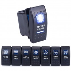Luz do interruptor do carro - interruptor LED - à prova d'água - 12V / 24V