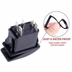 Luz do interruptor do carro - interruptor LED - à prova d'água - 12V / 24V