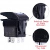 Luz do interruptor do carro - interruptor LED - à prova d'água - 12V / 24V