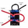 Luz do interruptor do carro - interruptor LED - à prova d'água - 12V / 24V