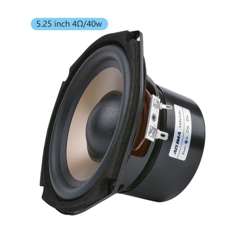 100W - 4 Ohm - 8 Ohm - 5.25" subwoofer - car speaker - Hifi bassSpeakers