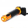 22mm - 7/8" - 12V - guidão moto - punhos elétricos aquecidos - alumínio - 2 peças