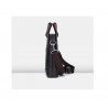 Bolsa de ombro elegante em couro - larga